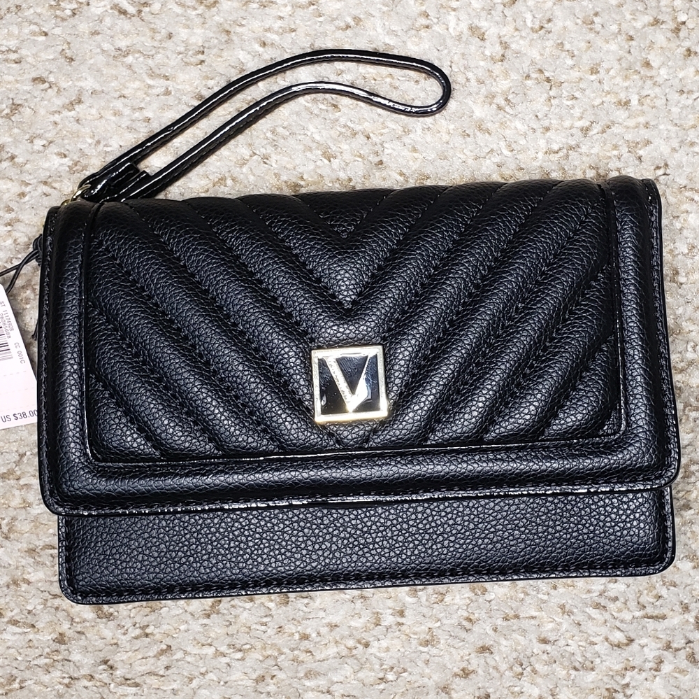 Victoria's Secret Tech Clutch- Black Lily - Picture 2 of 8